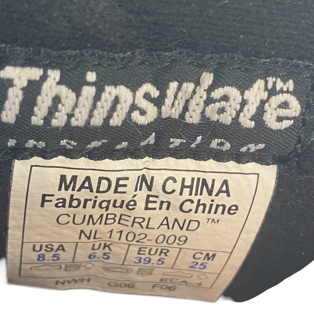 Sorel Cumberland Waterproof Insulated Lightweight Boots Size 8.5 Gray - Picture 2 of 7